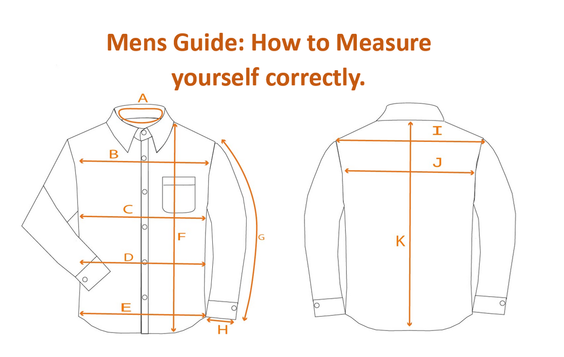 Mens Guide for Shirts : How to measure yourself ?