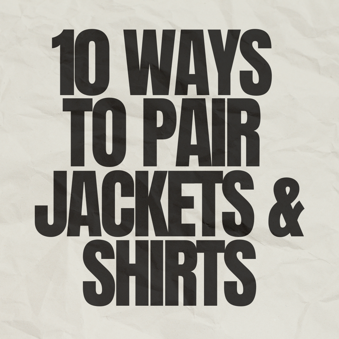 Pair your Jackets & Shirts for Men