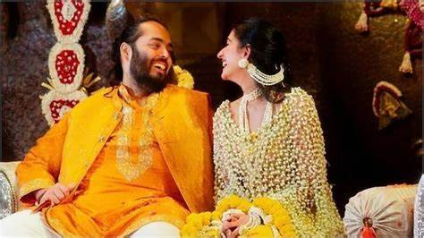 Sunshine Ritual: Radhika Merchant's and Anant Ambani's Haldi Ceremony