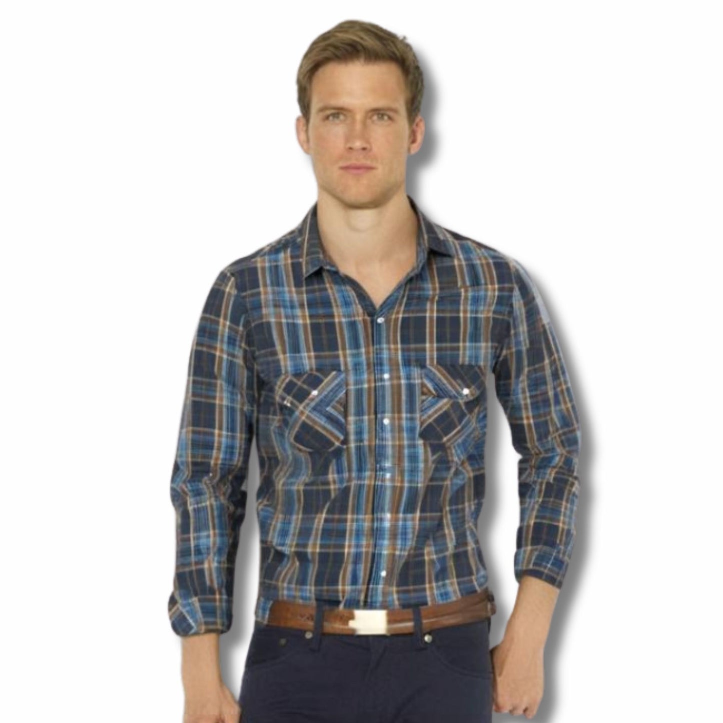 Flannel Checks Shirt for Men