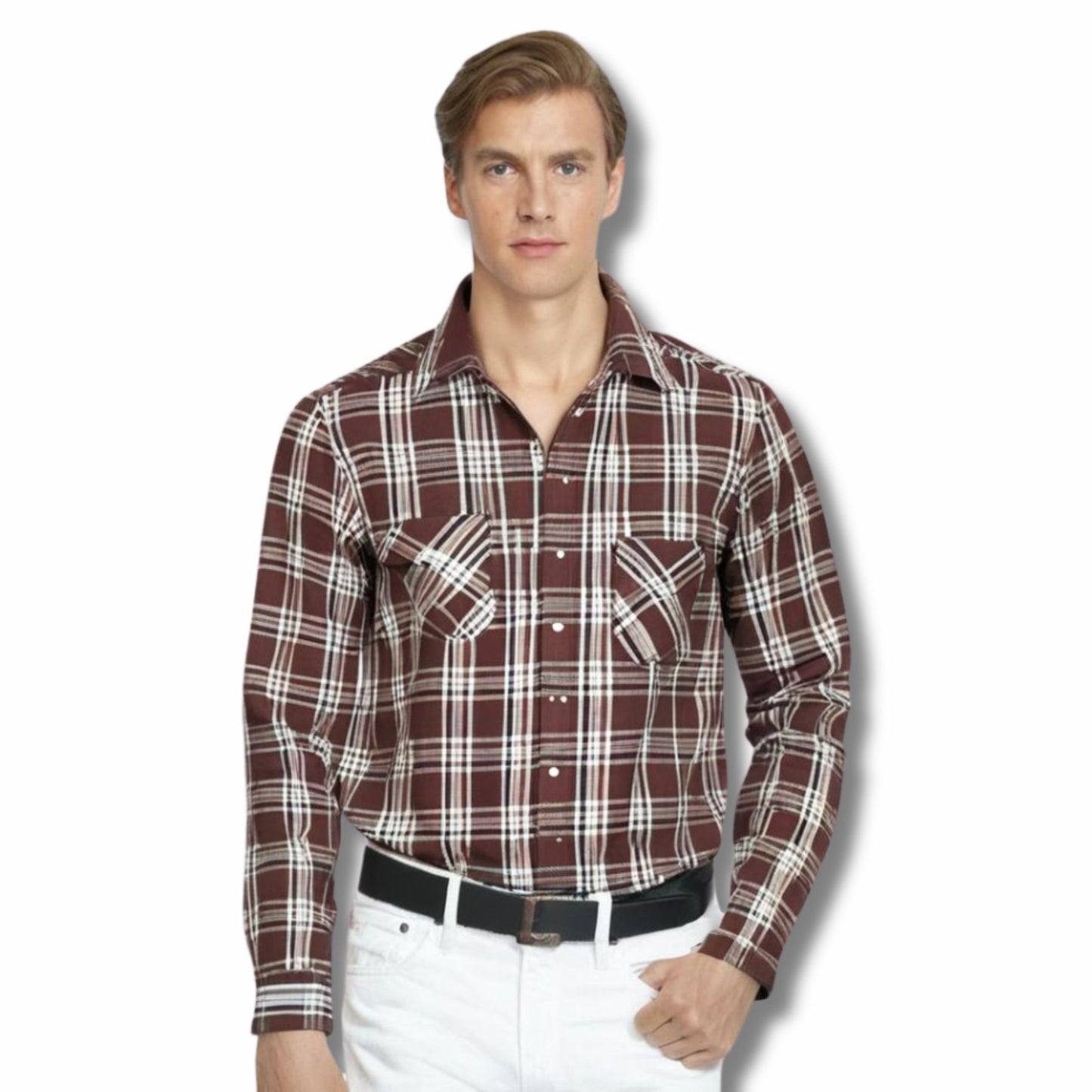 Flannel Checks Shirt for Men