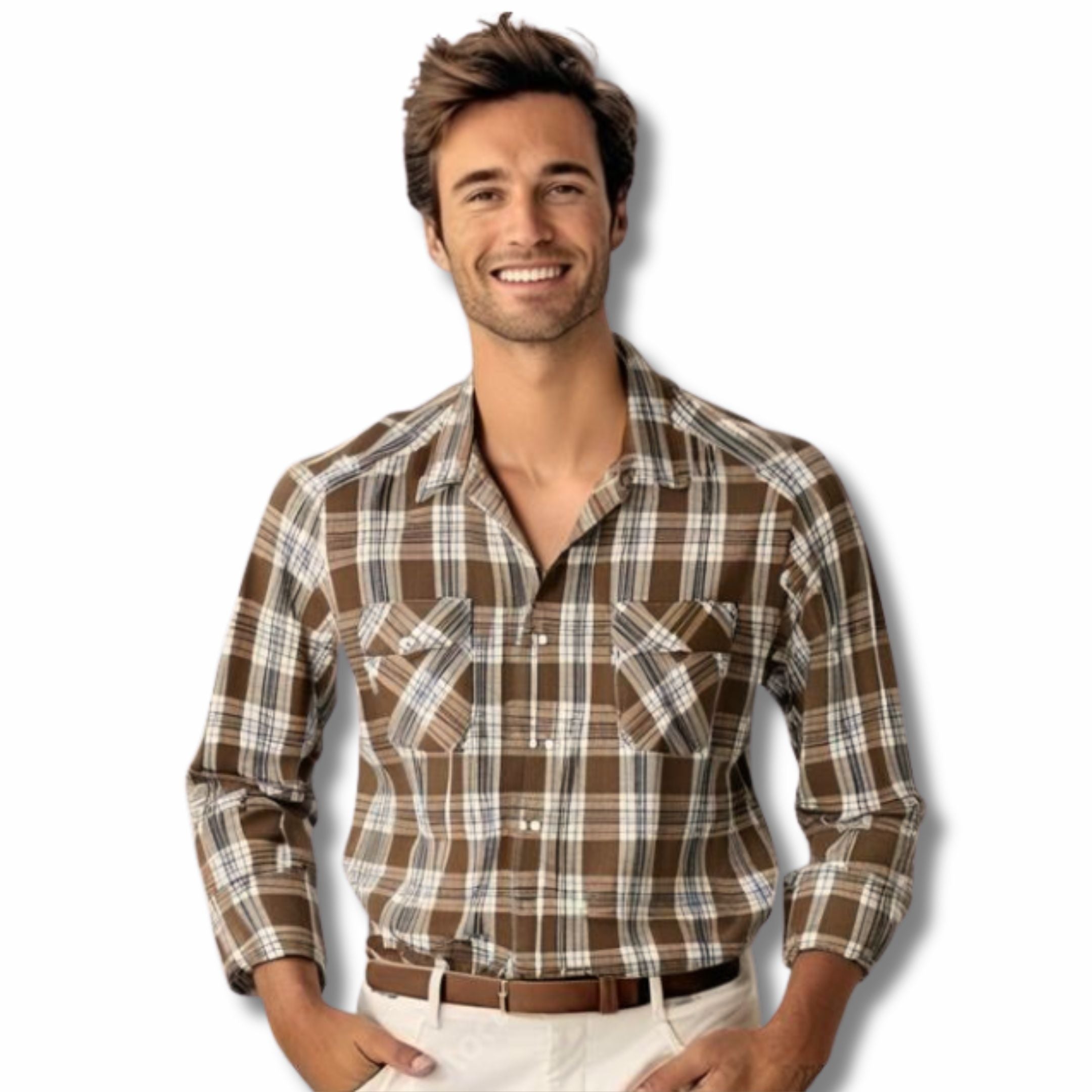 Flannel Checks Shirt for Men