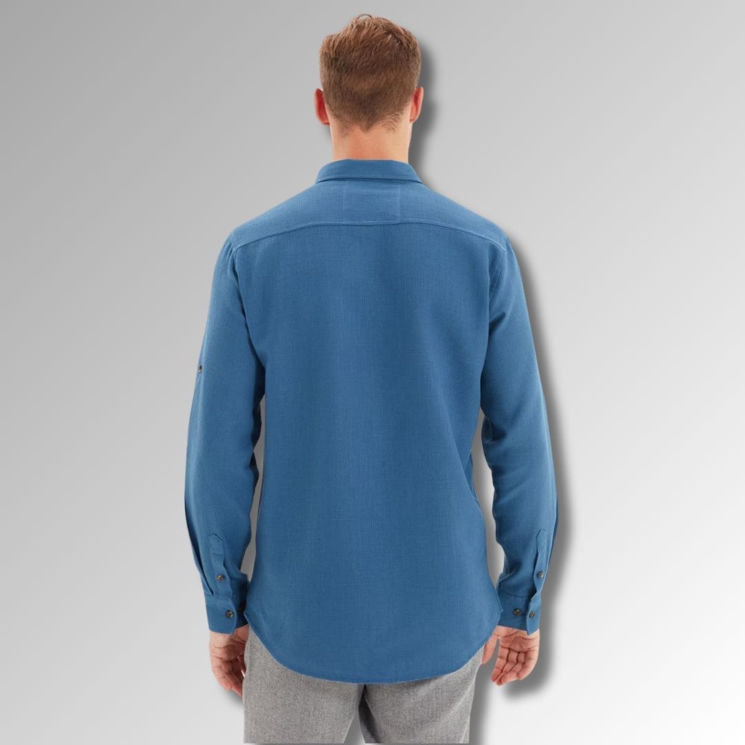 Blue Casual Shirt for  men