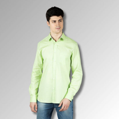 bright green Shirt  for men