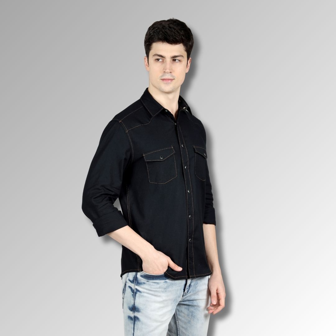 Black Mens Shirt