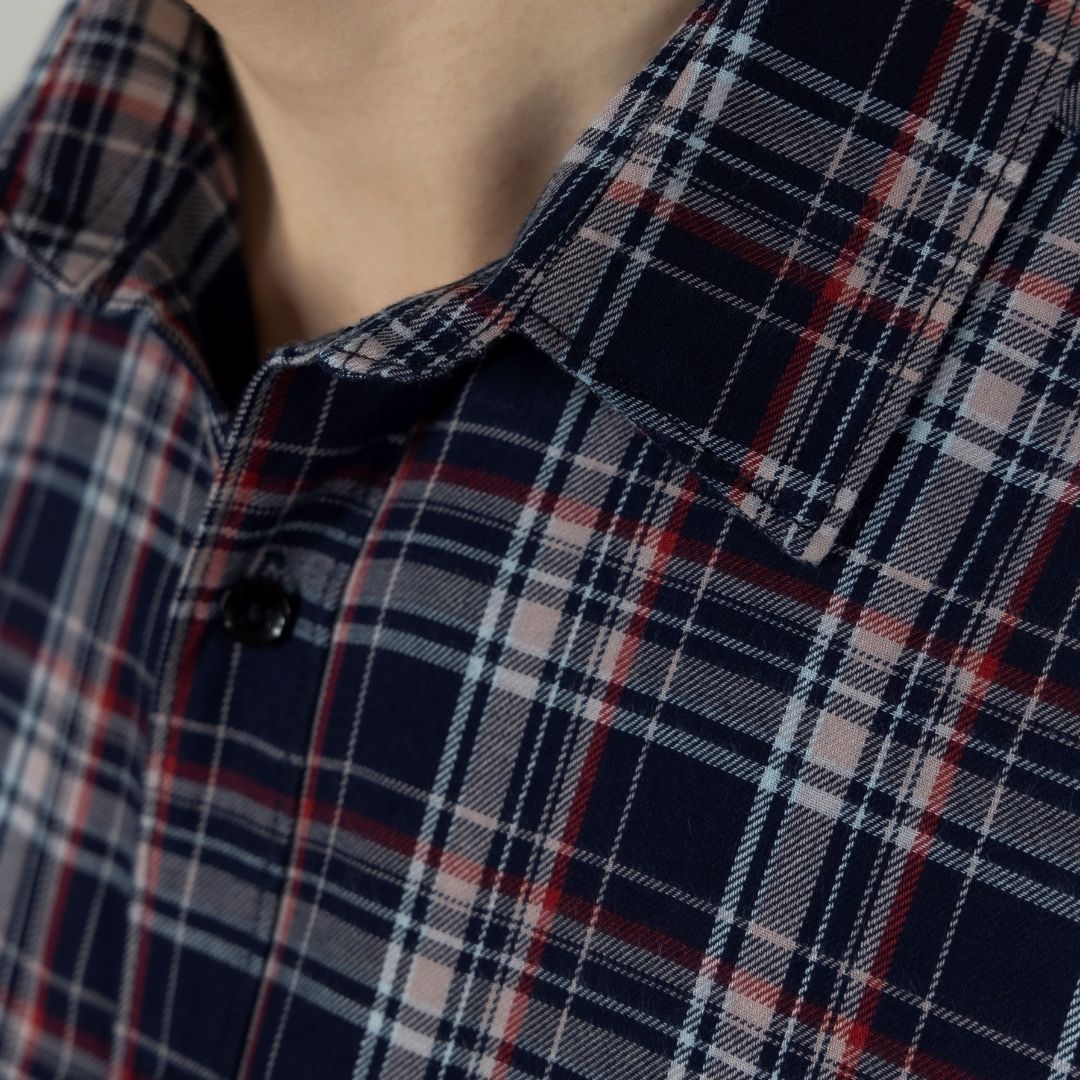 Simple checks shirt  for men