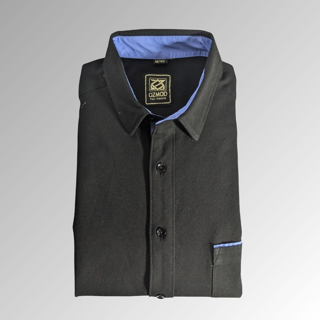 Black Party wear  shirt for men