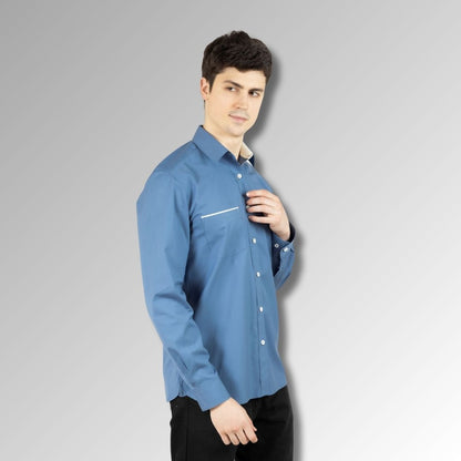 Blue Mens shirt